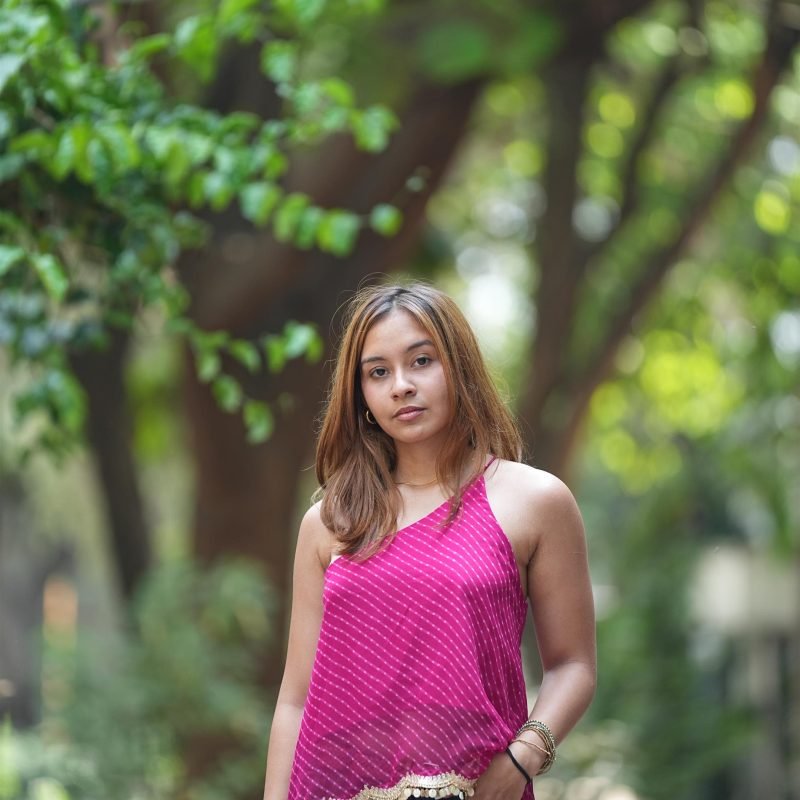 One Shoulder Crop