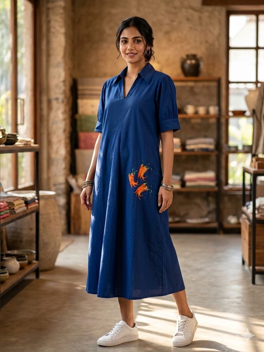 Mirchi Blue Dress