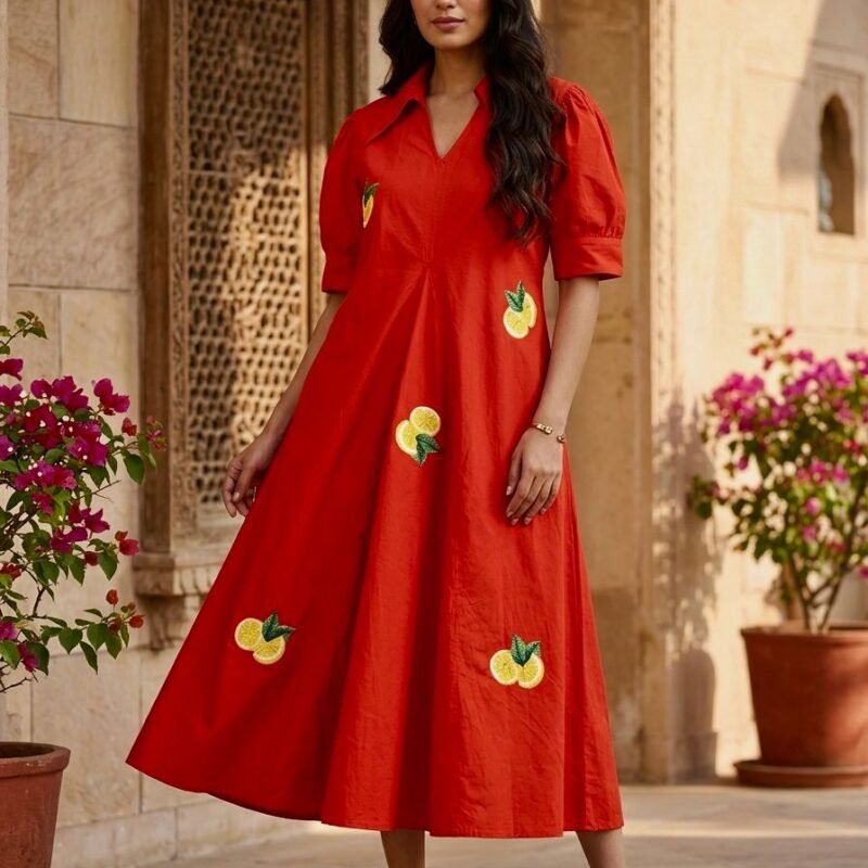 Orange Lemon Dress