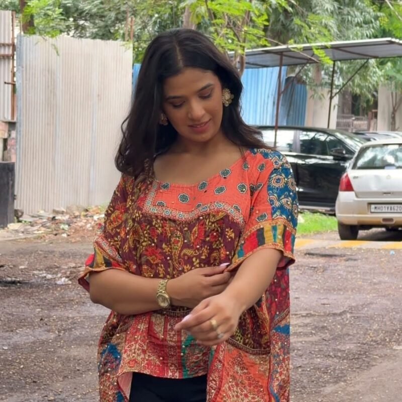 Printed High-Low Tunic